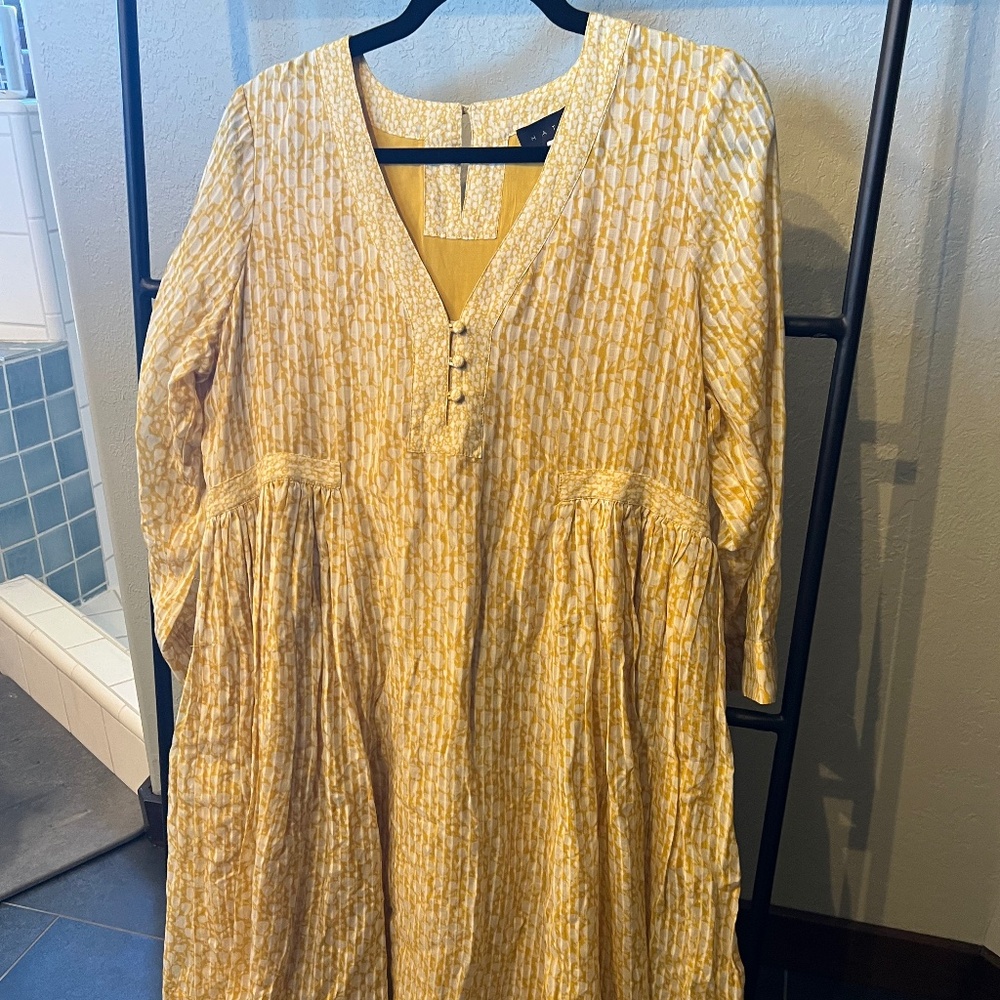 Hatch yellow dress size 1